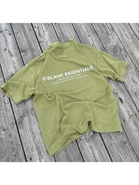 Fear of God Essentials Sage Green Boxy Fit T-Shirt
